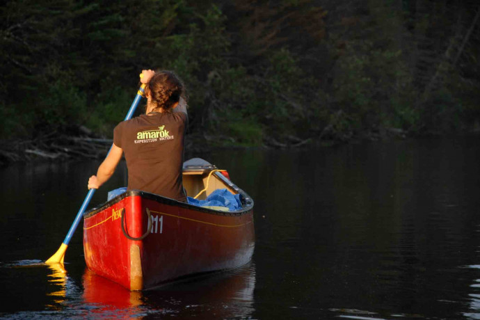 voyage canoe au canada