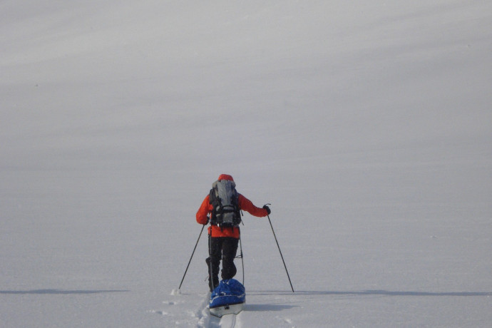 la piste royale en ski nordique en laponie