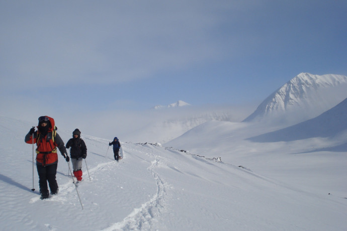 randonnée ski nordique en laponie