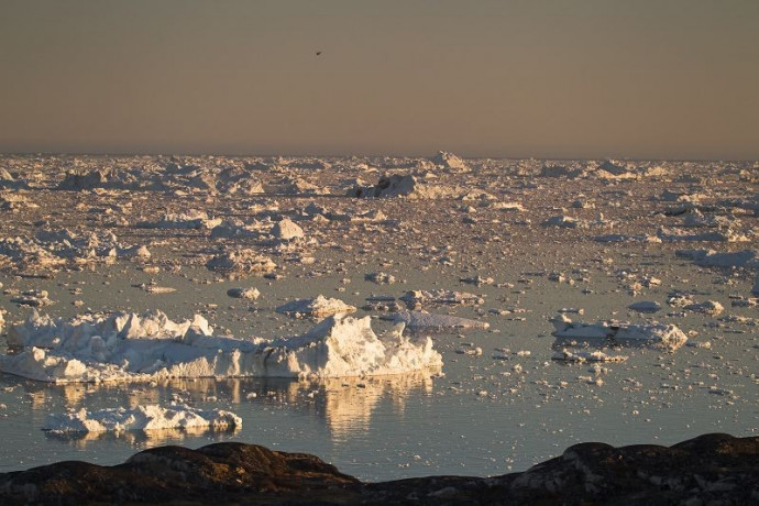 photographie des iceberg au groenland