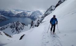 Les fjords du Finnmark en ski de randonnée