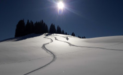 rando à ski nordique dans le Jura Suisse