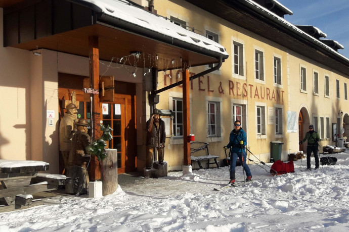 sejour en ski nordique dans le jura suisse