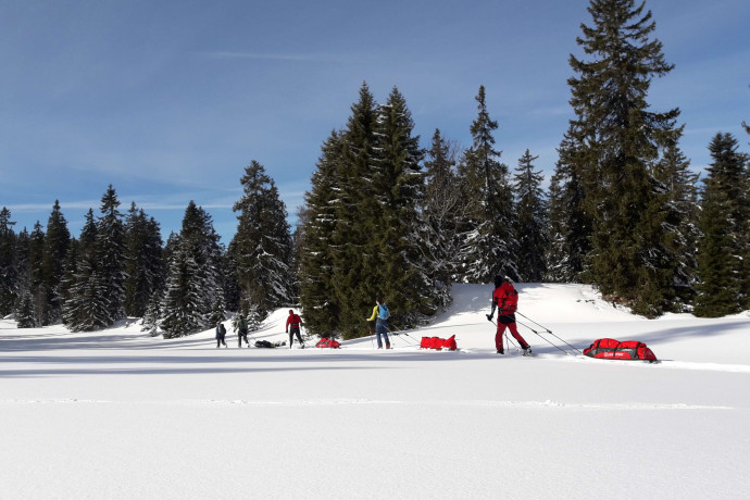 sejour en ski nordique dans le jura suisse