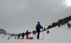 Randonnée raquettes avec pulka et bivouac hivernal 3J dans le Vercors