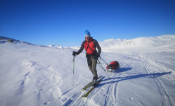Ski nordique dans le Massif du Storstein dans le Nordland