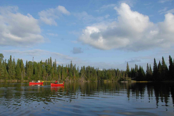 descente en canoe au canada