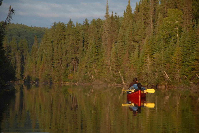 séjour canoe au canada