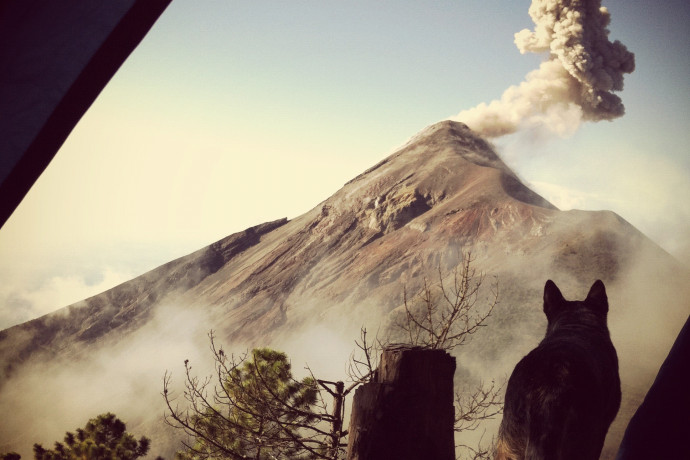 observation des volcans au guatemala