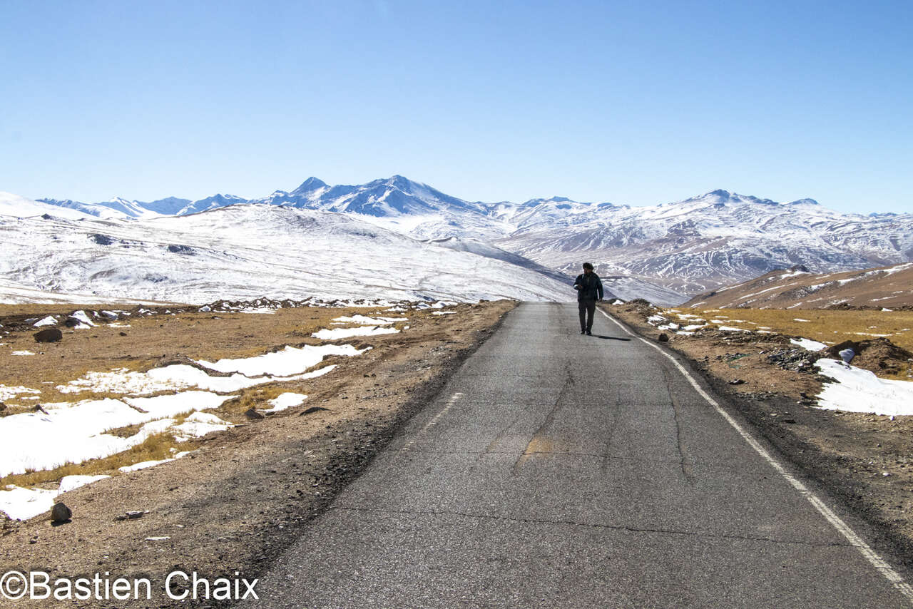 Nurbula pass, Changtang, photographié lors d'un séjour Amarok Panthère des Neiges au Ladakh