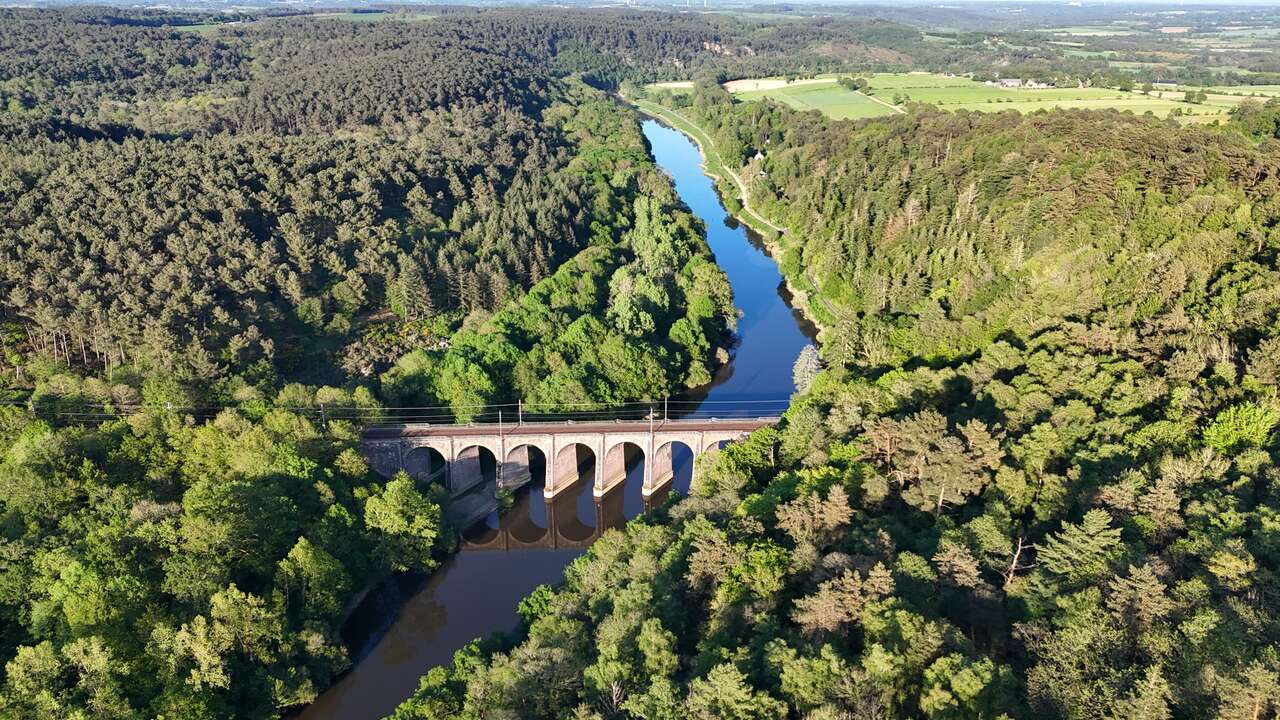 Vallée de la Vilaine – paysages du bocage breton