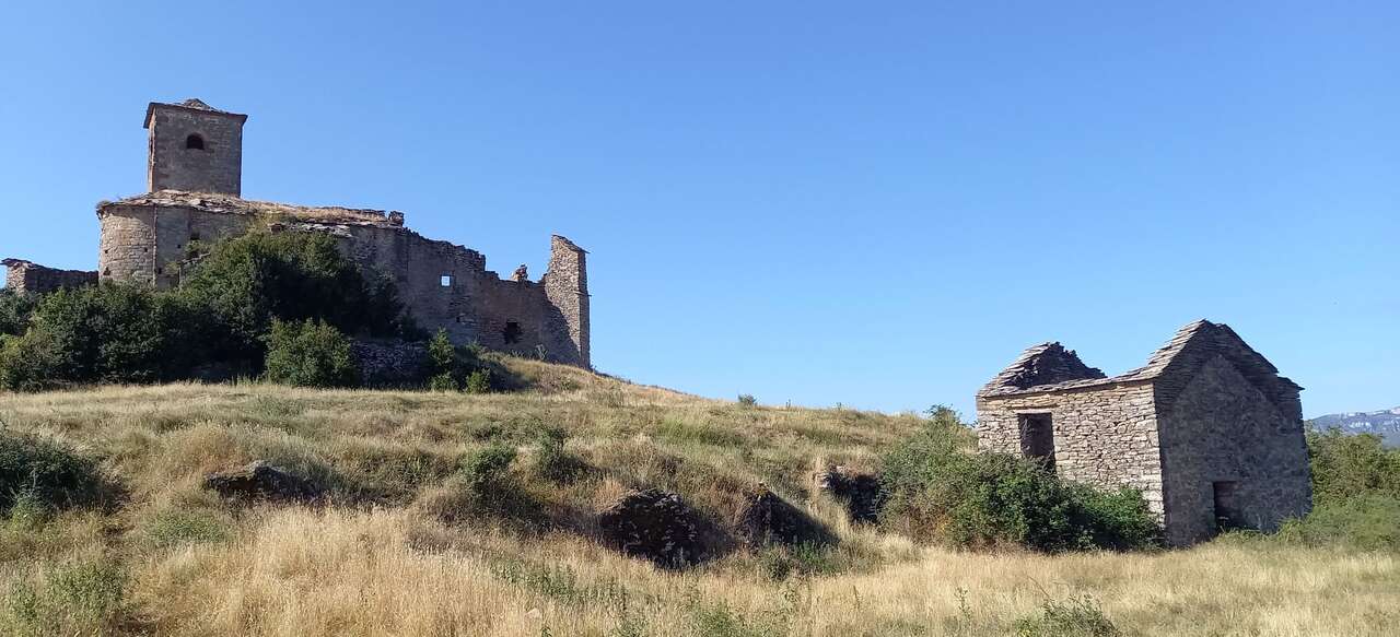 Village abandonné en Sierra de Guara